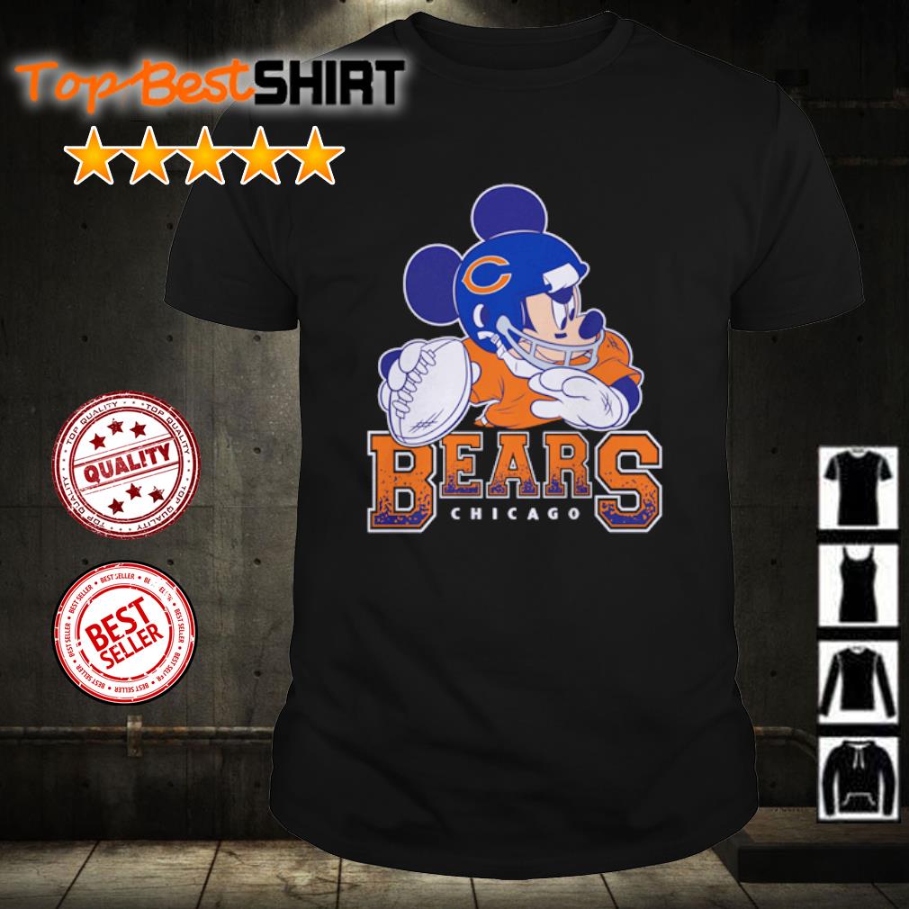 Junk Food Chicago Bears Disney Mickey shirt, hoodie and sweater