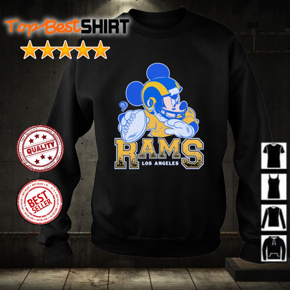 Junk Food Los Angeles Rams Disney Mickey shirt, hoodie and sweater