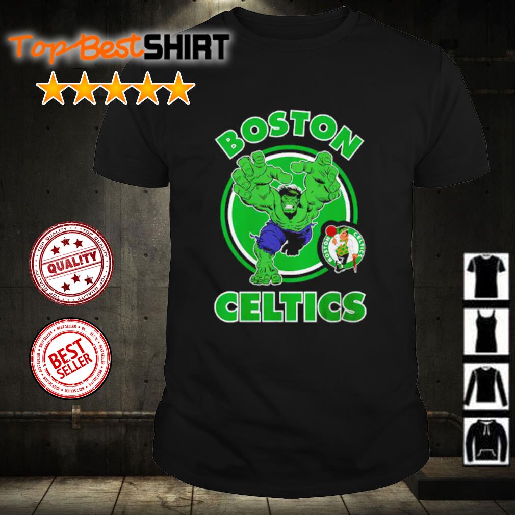 Boston celtics Hulk Marvel avengers shirt, hoodie, sweater, long sleeve and  tank top
