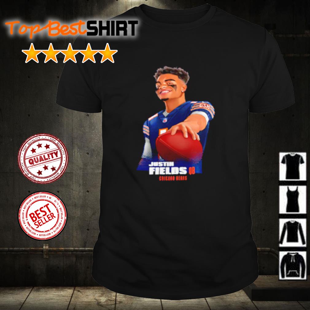 Official chicago Bears Justin Fields T-Shirt, hoodie, tank top, sweater and  long sleeve t-shirt