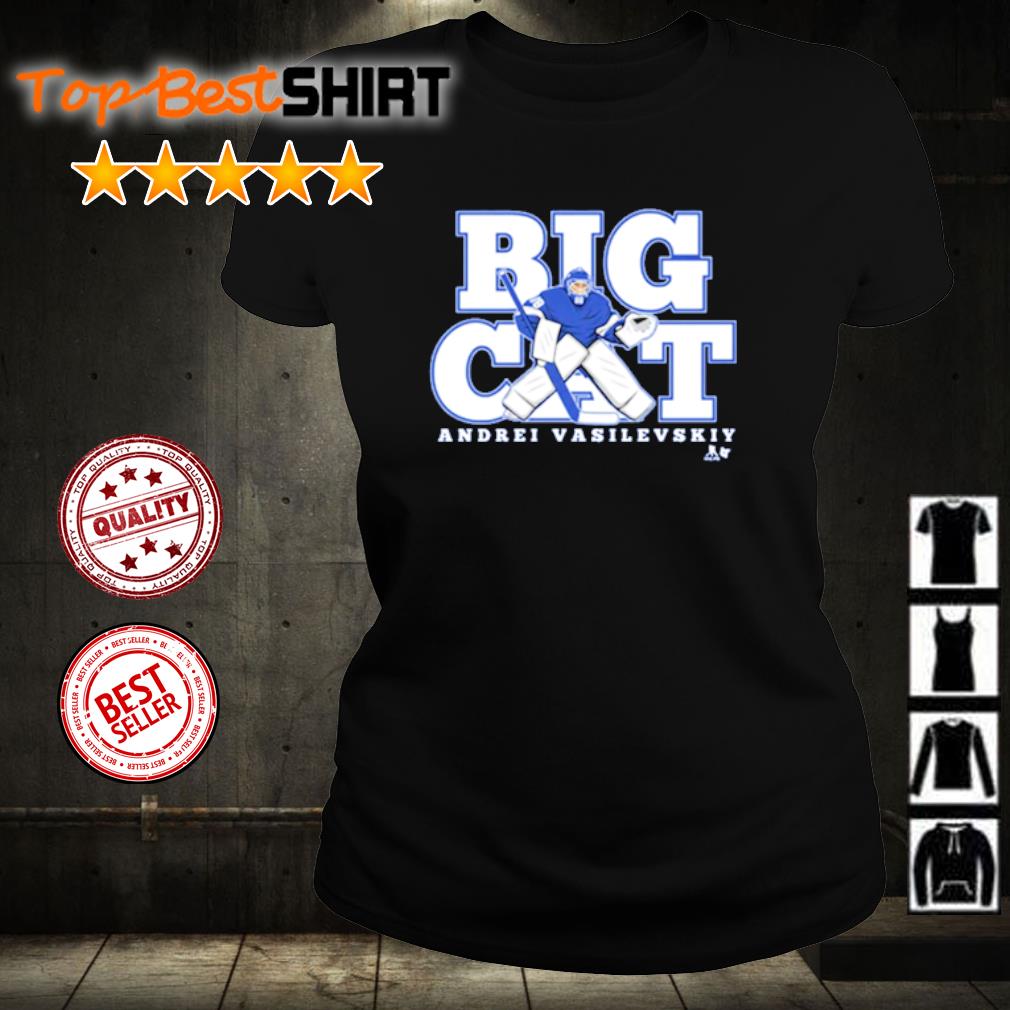 Big Cat Andrei Vasilevskiy Shirt, hoodie, sweater, long sleeve and tank top