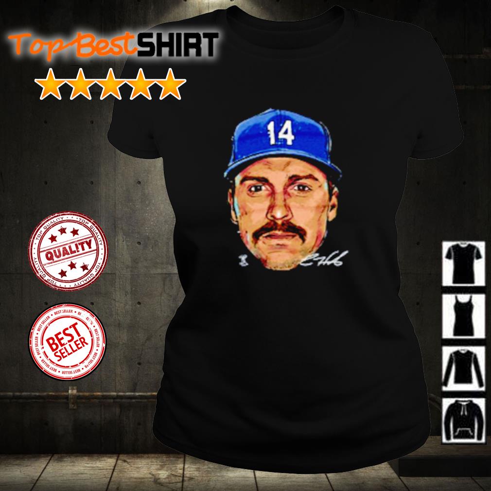 Official enrique hernandez mustache wht signature T-shirts, hoodie