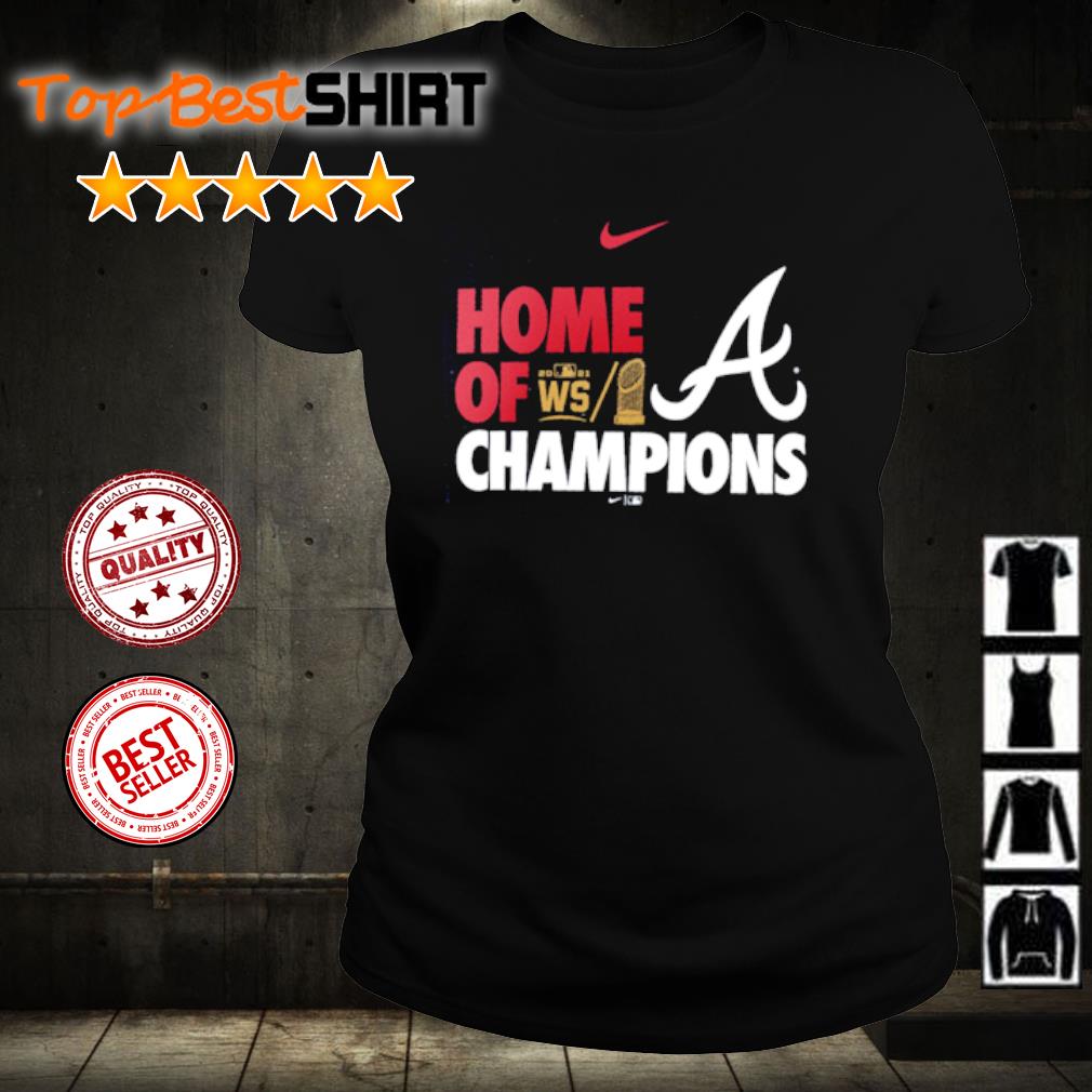 2021 Atlanta Braves Nike World Series Champions T-Shirt