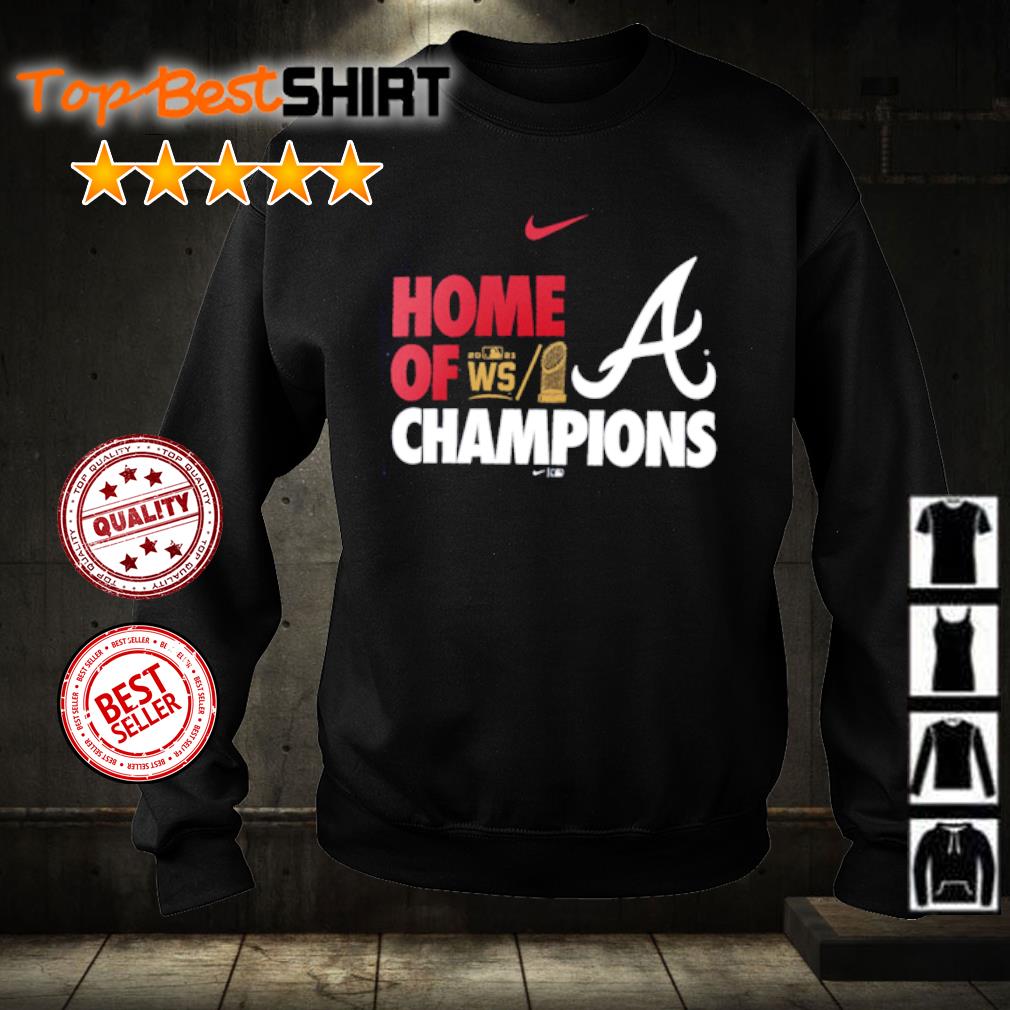 Atlanta braves nike 2021 world series champions shirt, hoodie, sweater and  long sleeve