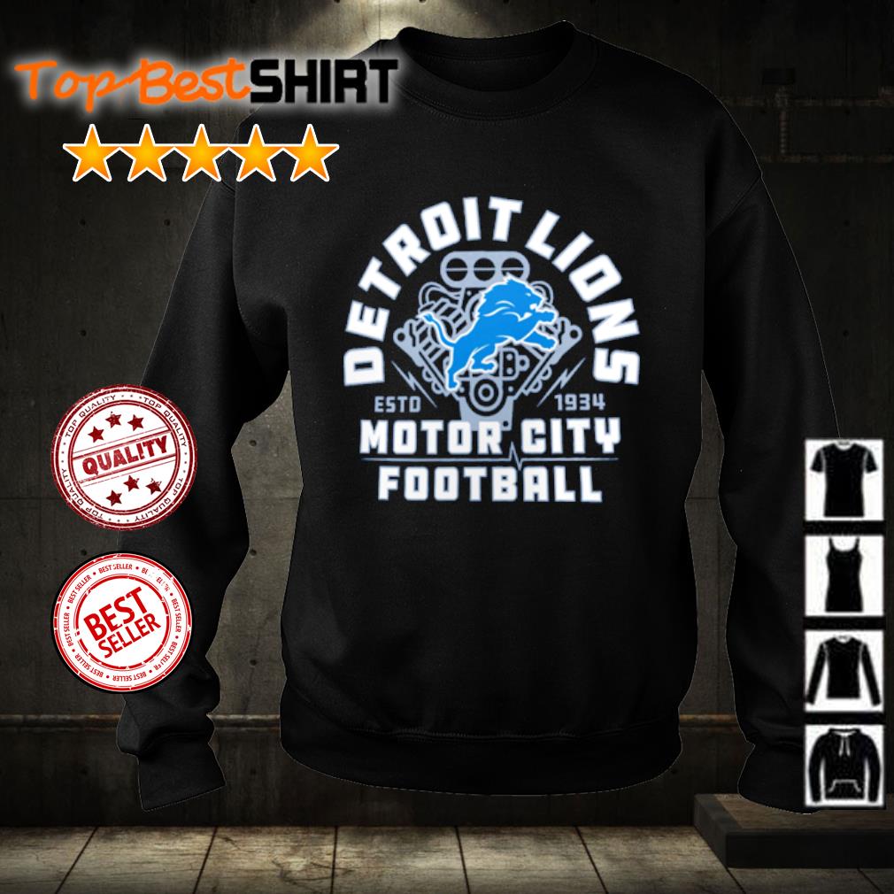 Detroit lions motor city hoodie - Tipatee