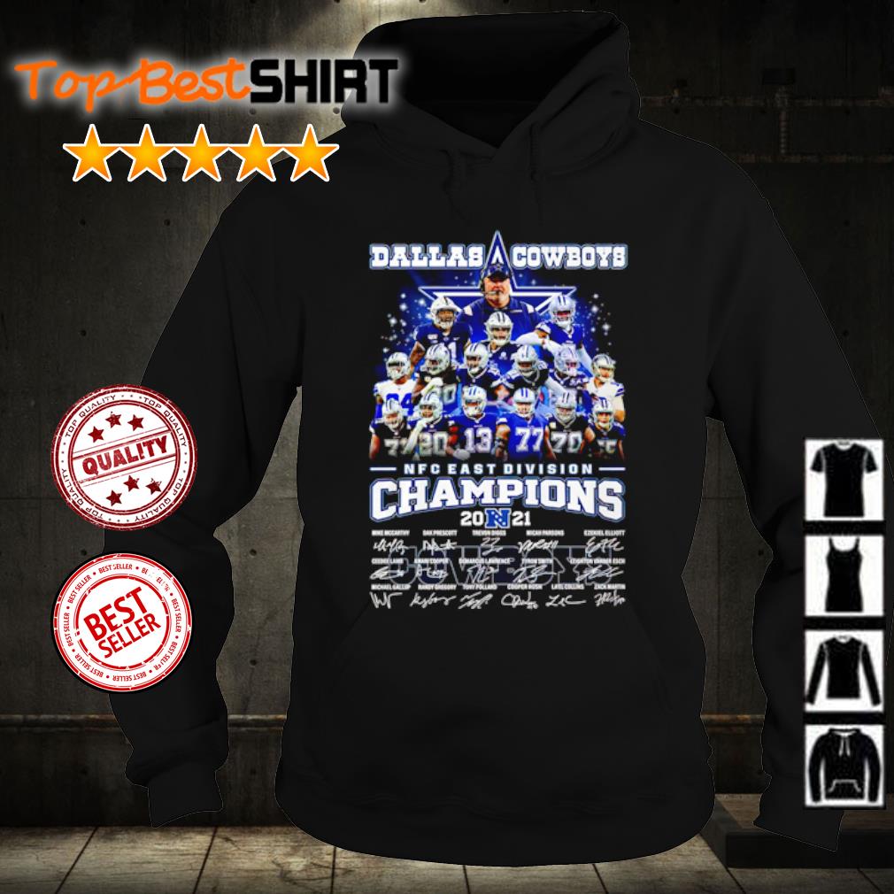 Dallas Cowboys 2021 NFC East Division Champions Shirt, hoodie