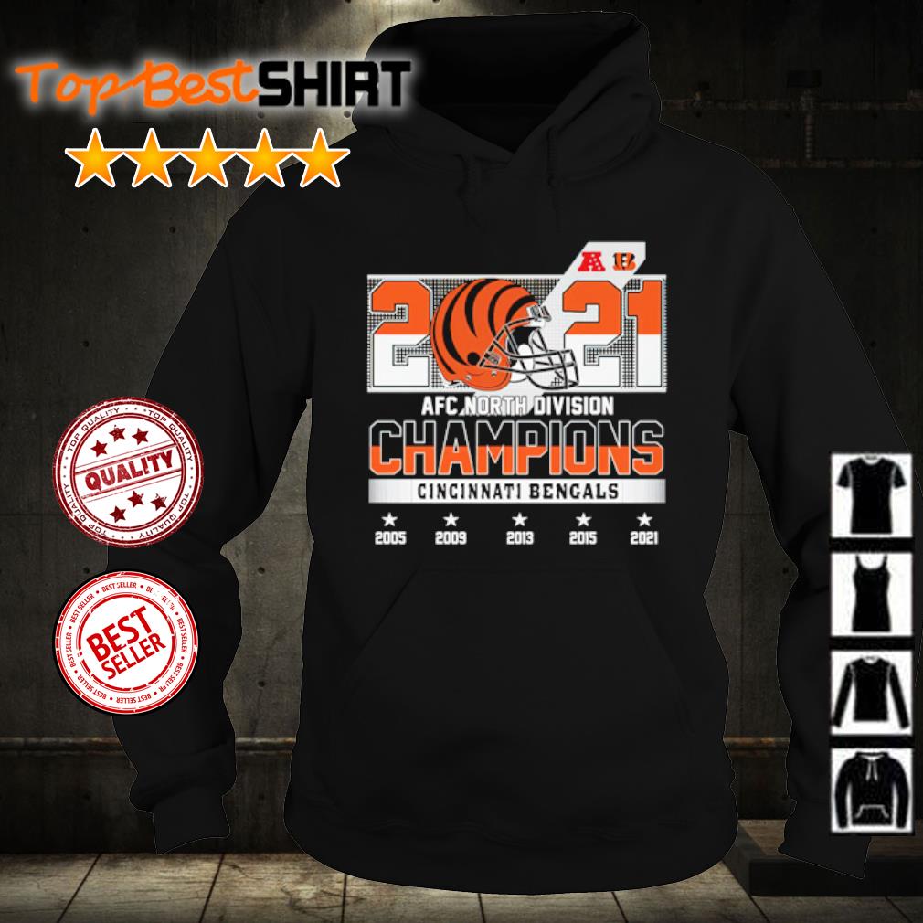 Cincinnati Bengals 2022 AFC North Division Champions Locker Room Trophy  2023 T-Shirt, hoodie, sweater, long sleeve and tank top