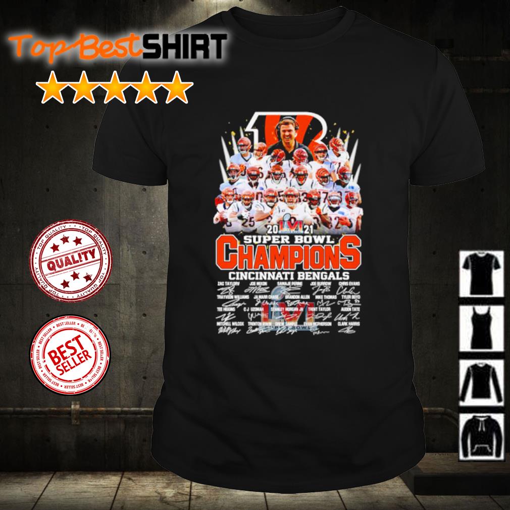 Cincinnati bengals 2022 nfl super bowl champions shirt, hoodie, sweater,  long sleeve and tank top