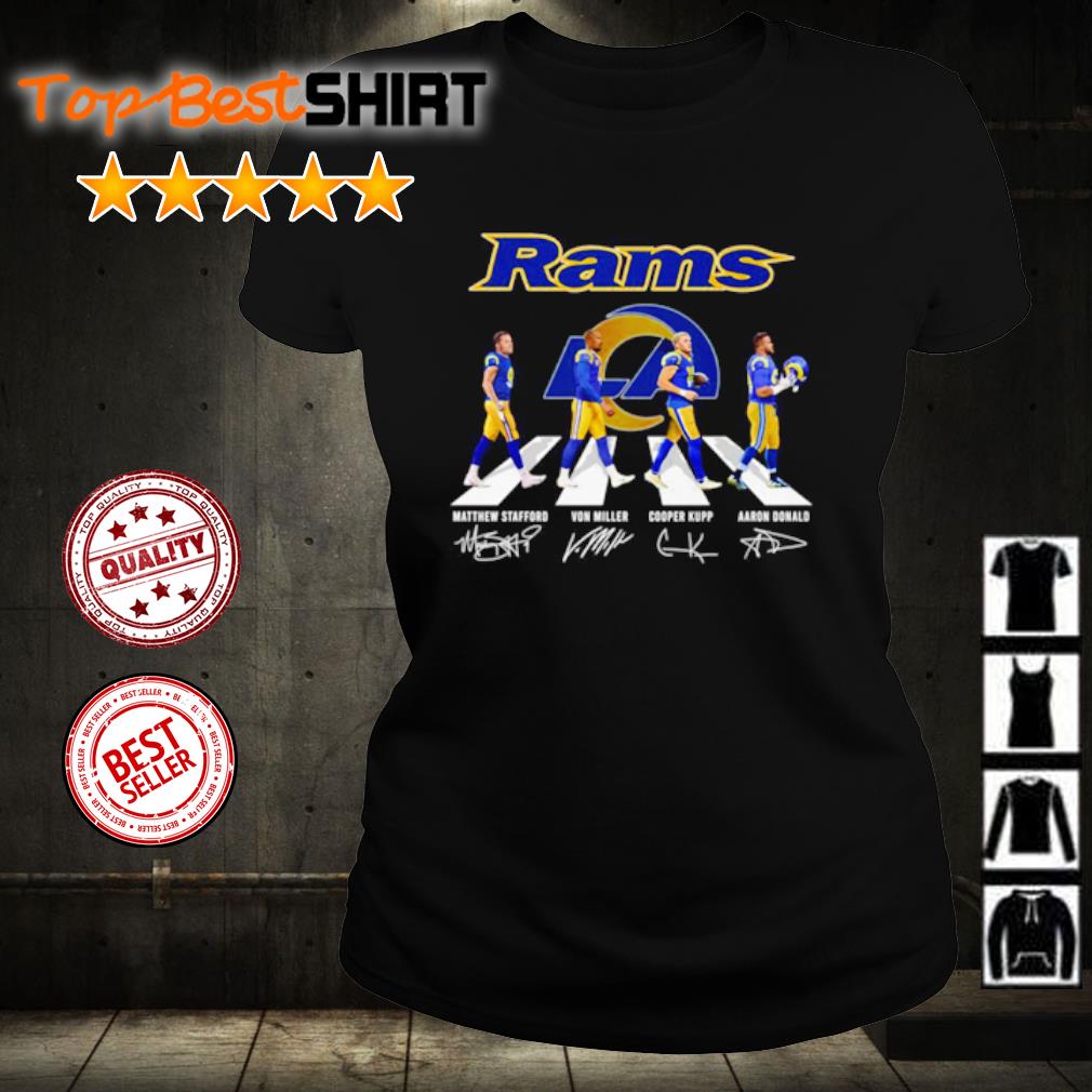The Los Angeles Rams Abbey Road Signatures T-Shirt, hoodie
