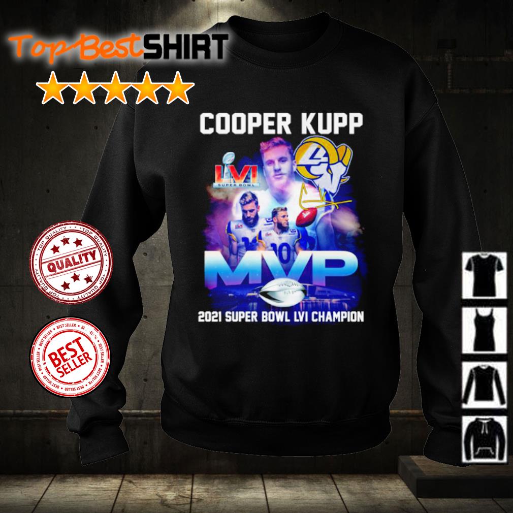 King Cooper Kupp Mvp 2021 Super Bowl LVI Signature Shirt, hoodie, sweater,  long sleeve and tank top