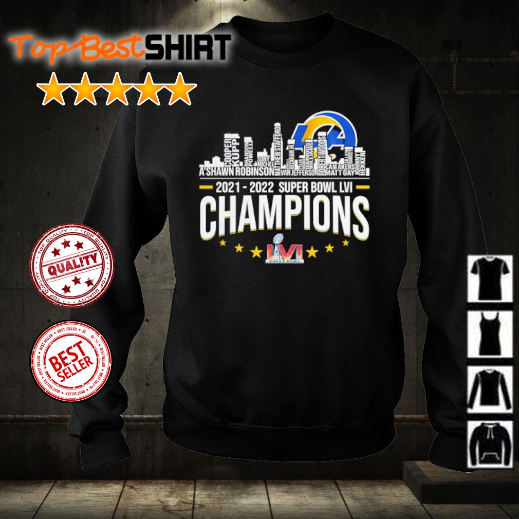 Premium Los angeles rams 2022 super bowl champions shirt, hoodie