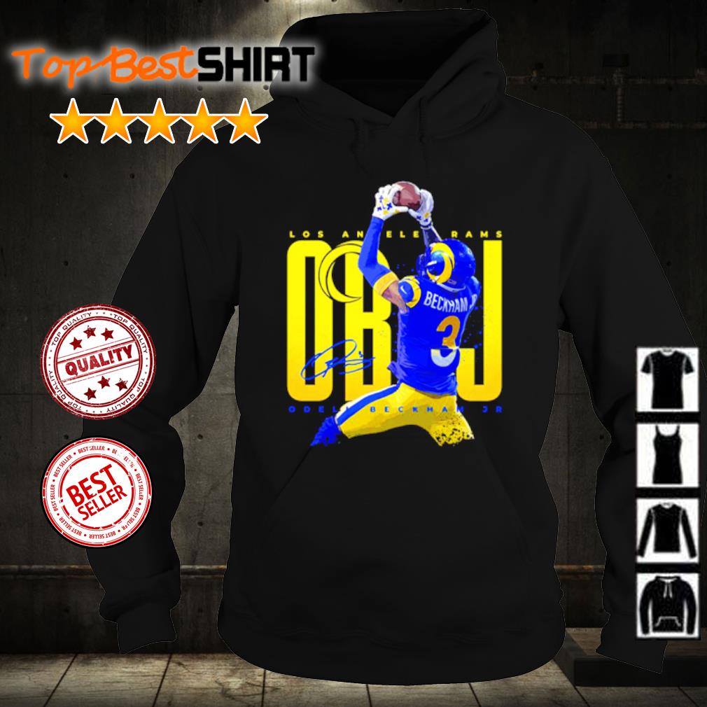 Official odell Beckham Jr Los Angeles Rams Football Team T-Shirt, hoodie,  sweater, long sleeve and tank top