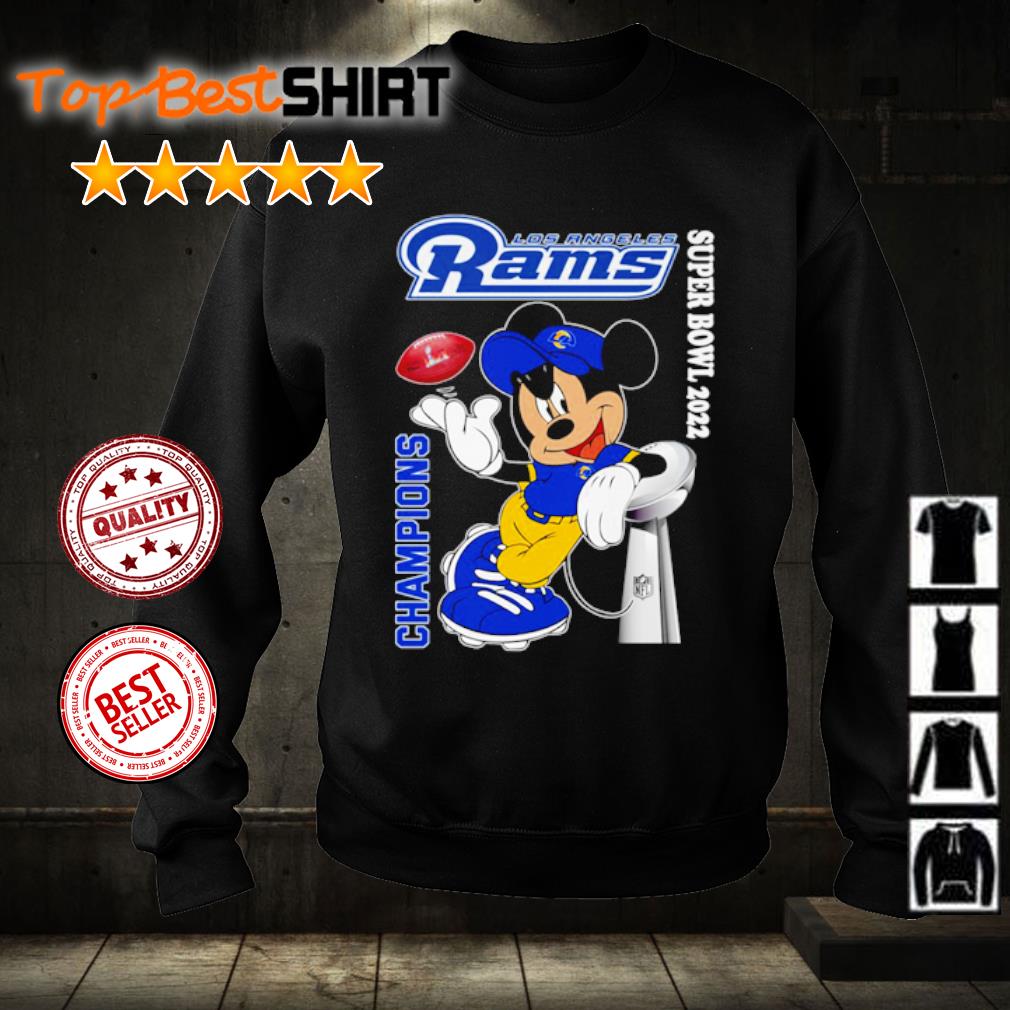 Premium mickey mouse Los Angeles Rams Super Bowl 2022 Champions