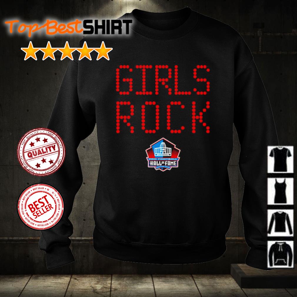 Profootballhof Store Hall Of Fame Youth Girls Rock Long Sleeve Tee Nick  Nemeroff Hall Of Fame Youth Girls Rock Shirt - Teechipus