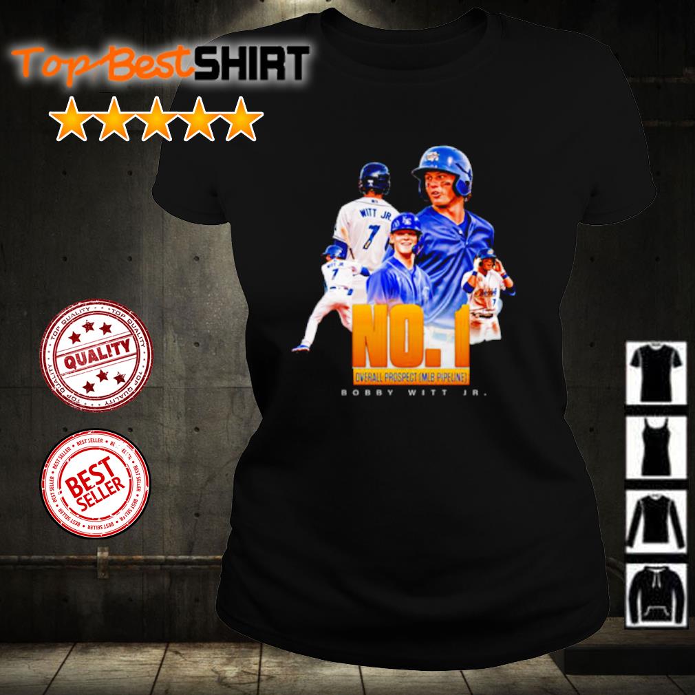 NO 1 Overall Prospect Bobby Witt JR Kansas City Royals shirt, hoodie,  sweater, long sleeve and tank top