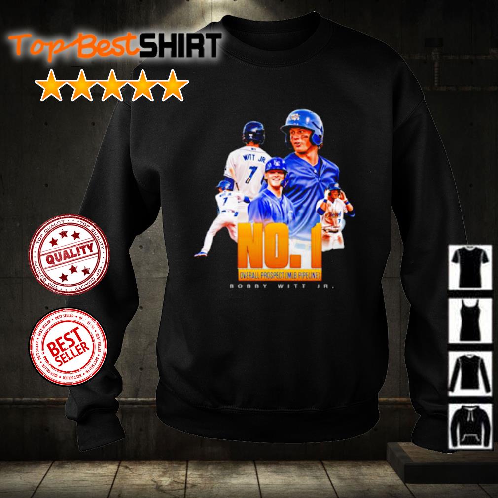 NO 1 Overall Prospect Bobby Witt JR Kansas City Royals shirt, hoodie,  sweater, long sleeve and tank top