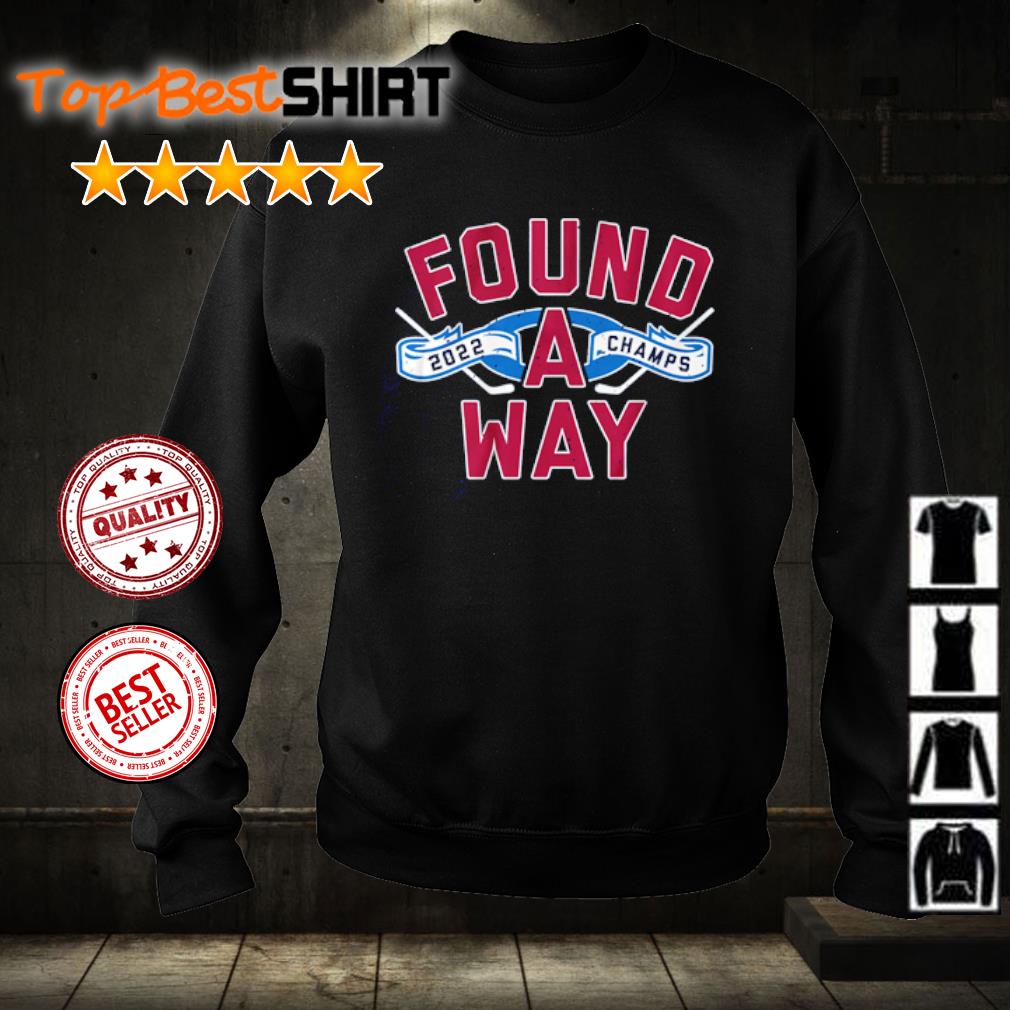 Top found A Way Colorado Avalanche logo Shirt, hoodie and sweater