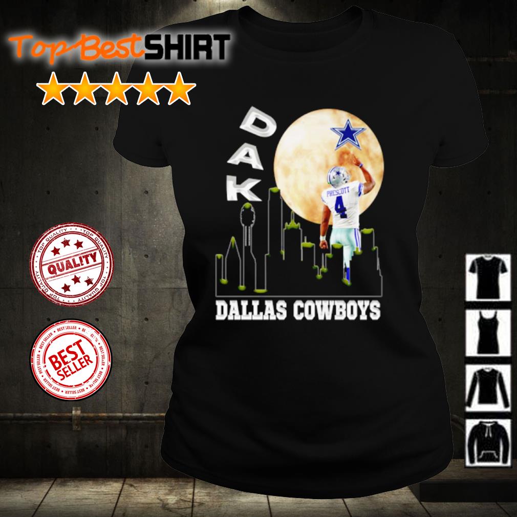 Dallas Cowboys Skyline Dak Prescott Cowboy Shirt, hoodie, sweater