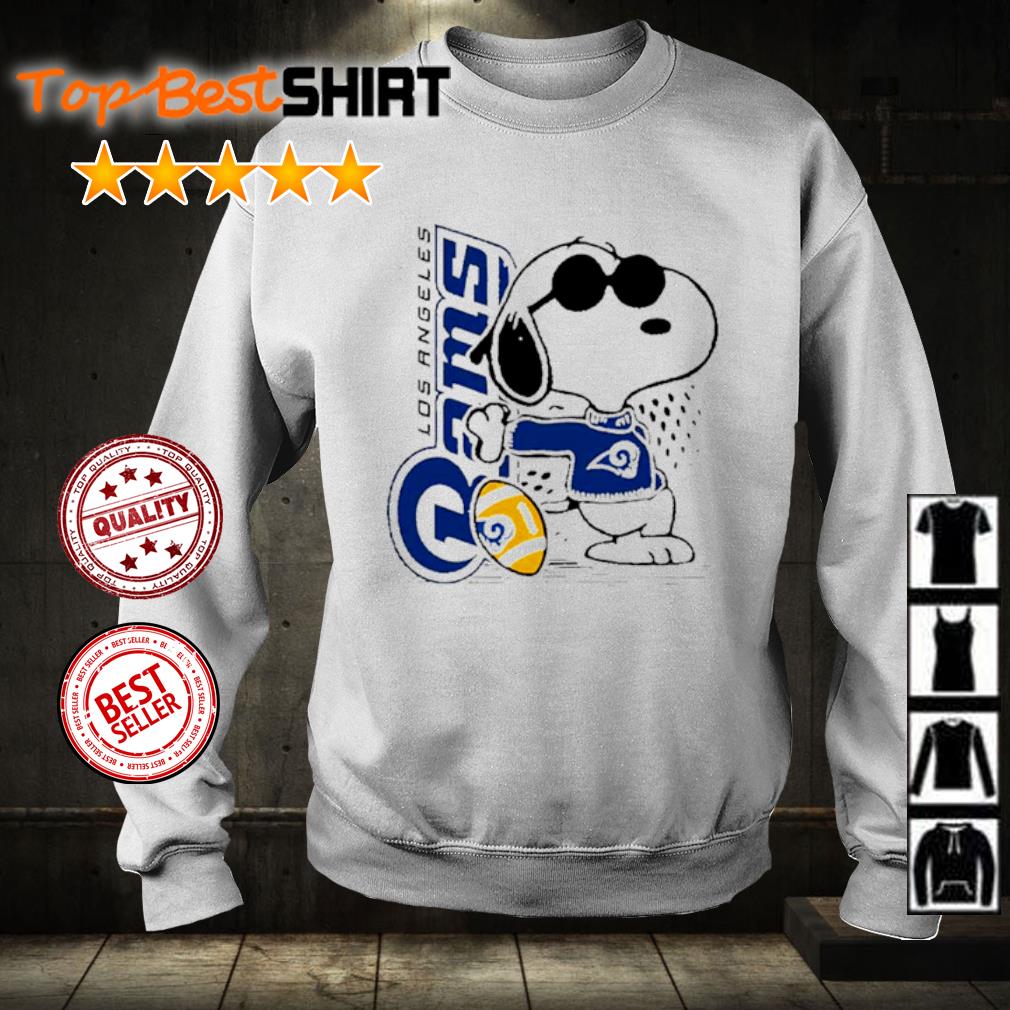 Funny Snoopy Los Angeles Rams Shirt