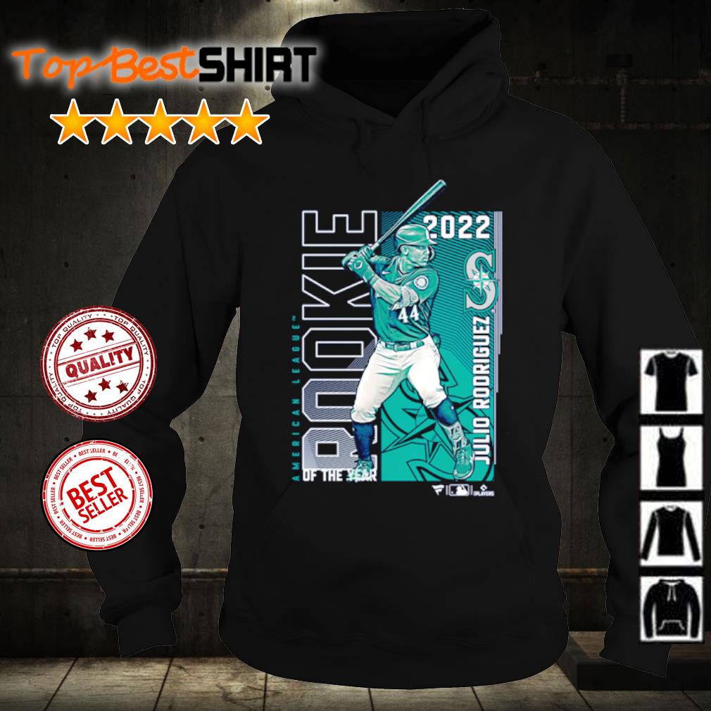 Julio Rodriguez Seattle Mariners 2022 AL Rookie of the Year T-Shirt,  hoodie, sweater, long sleeve and tank top