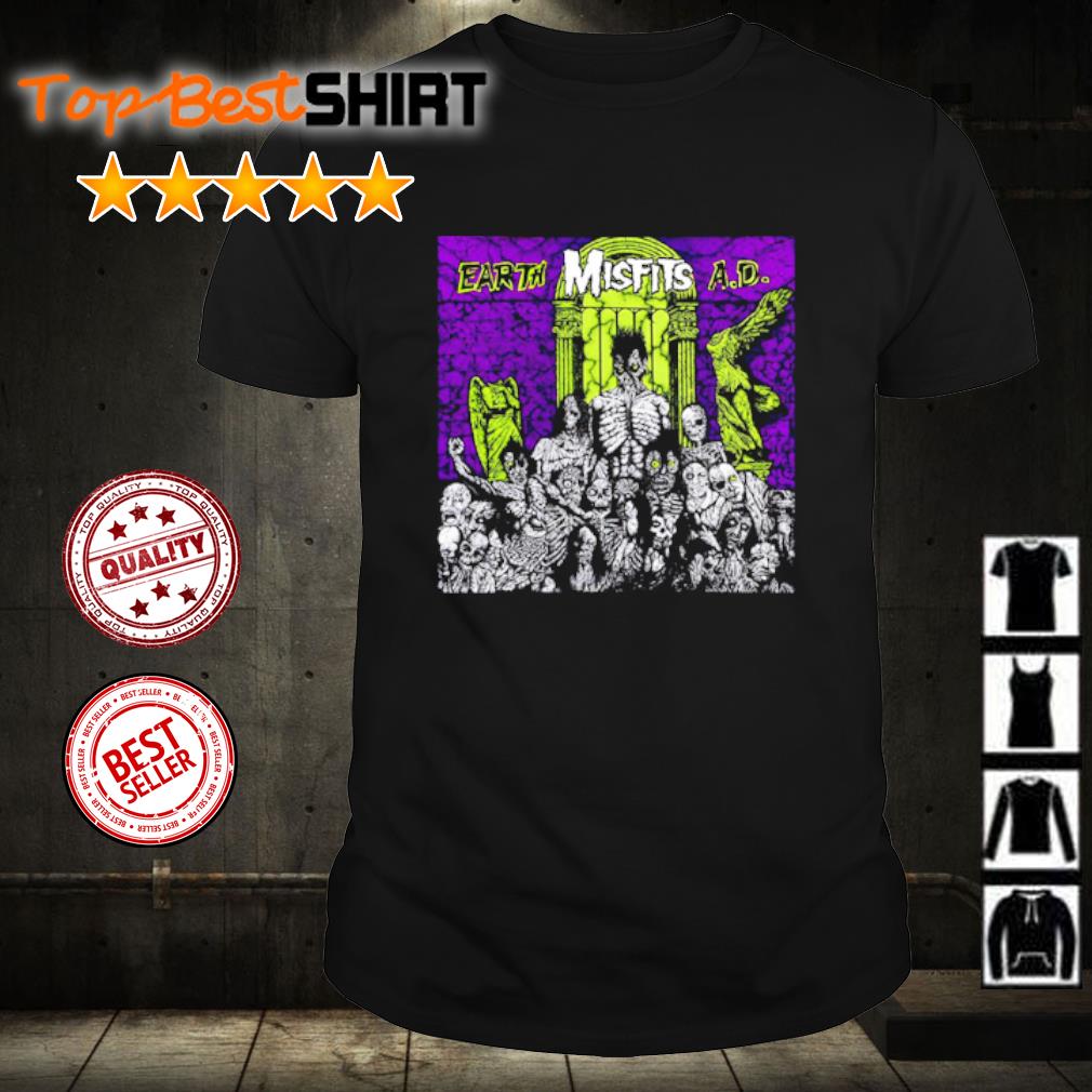 Awesome misfits Earth Ad Wolfs Blood shirt