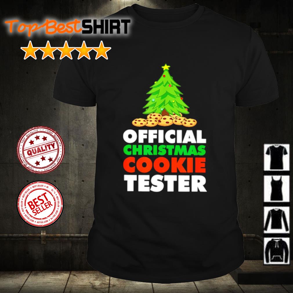 Best official Christmas Cookie Tester shirt