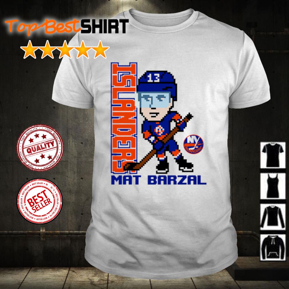 Funny mathew Barzal New York Islanders Youth Pixel Player 2.0 shirt