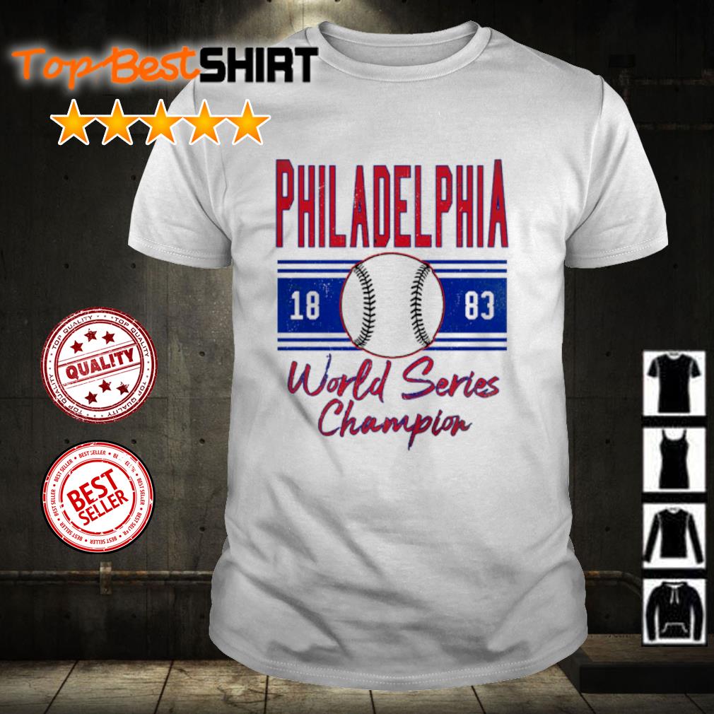 Nice philadelphia 1883 World Series Champion shirt