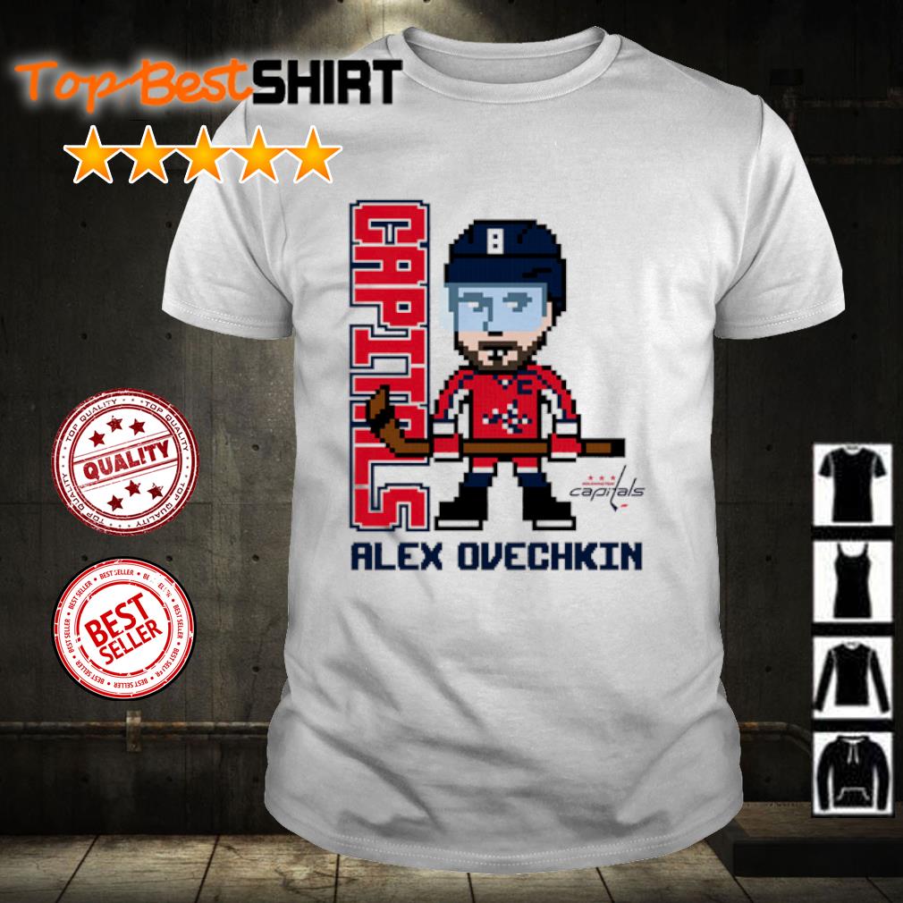 Official alexander Ovechkin Washington Capitals Toddler Pixel Player 2.0 shirt