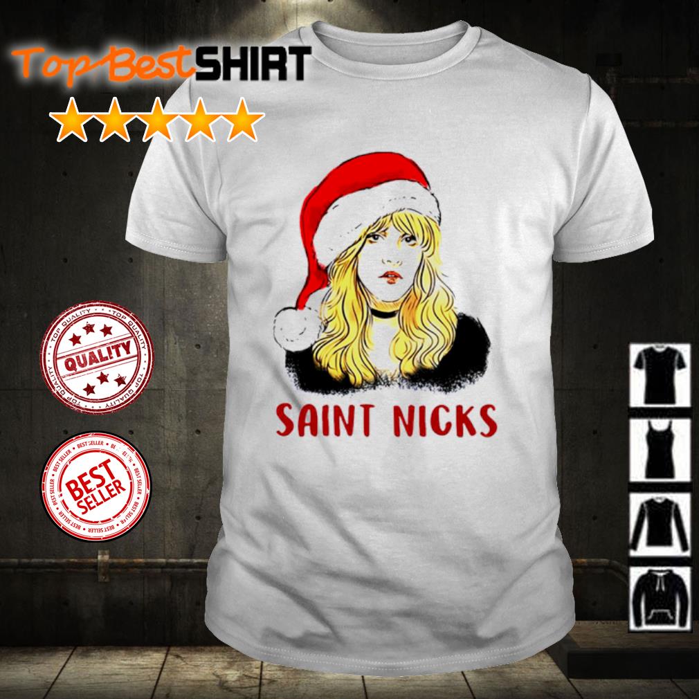 Original stevie Nicks Wearing Santa Hat Christmas sweatshirt