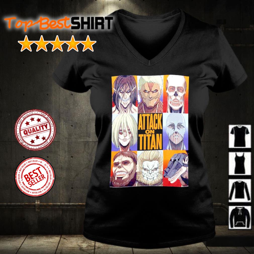 Nine Titans - Attack on Titan T-shirt S