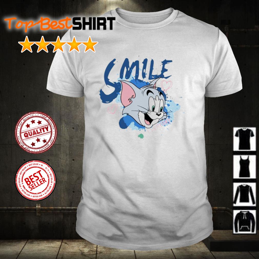 Top smile Everyday Tom The Cat In Tom and Jerry shirt