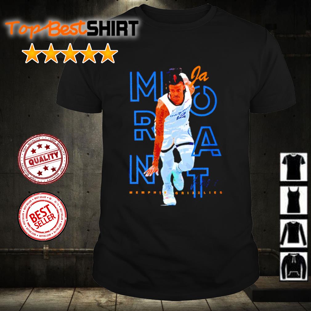 Ja Morant Memphis Grizzlies too small Celly signature shirt