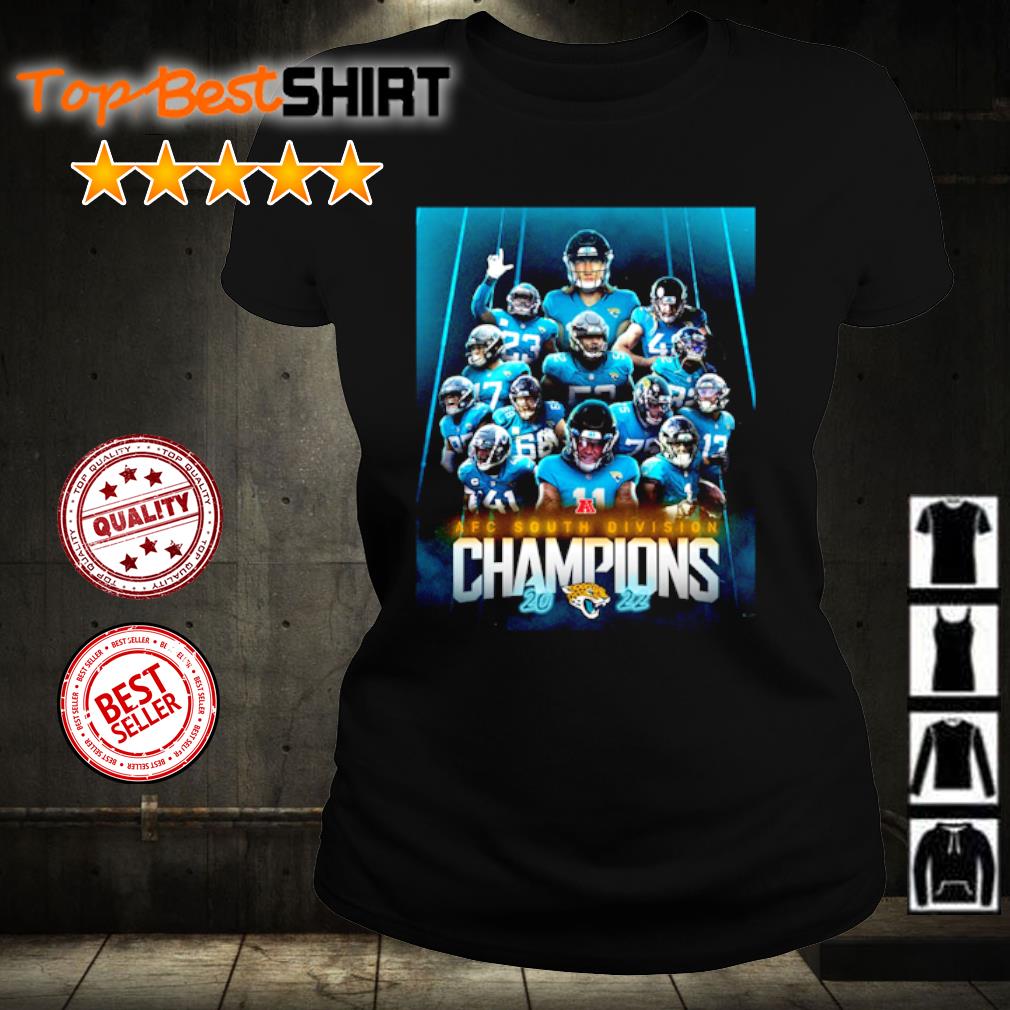 Awesome aFC South Jacksonville Jaguars Champions 2022 Shirt, hoodie and  sweater