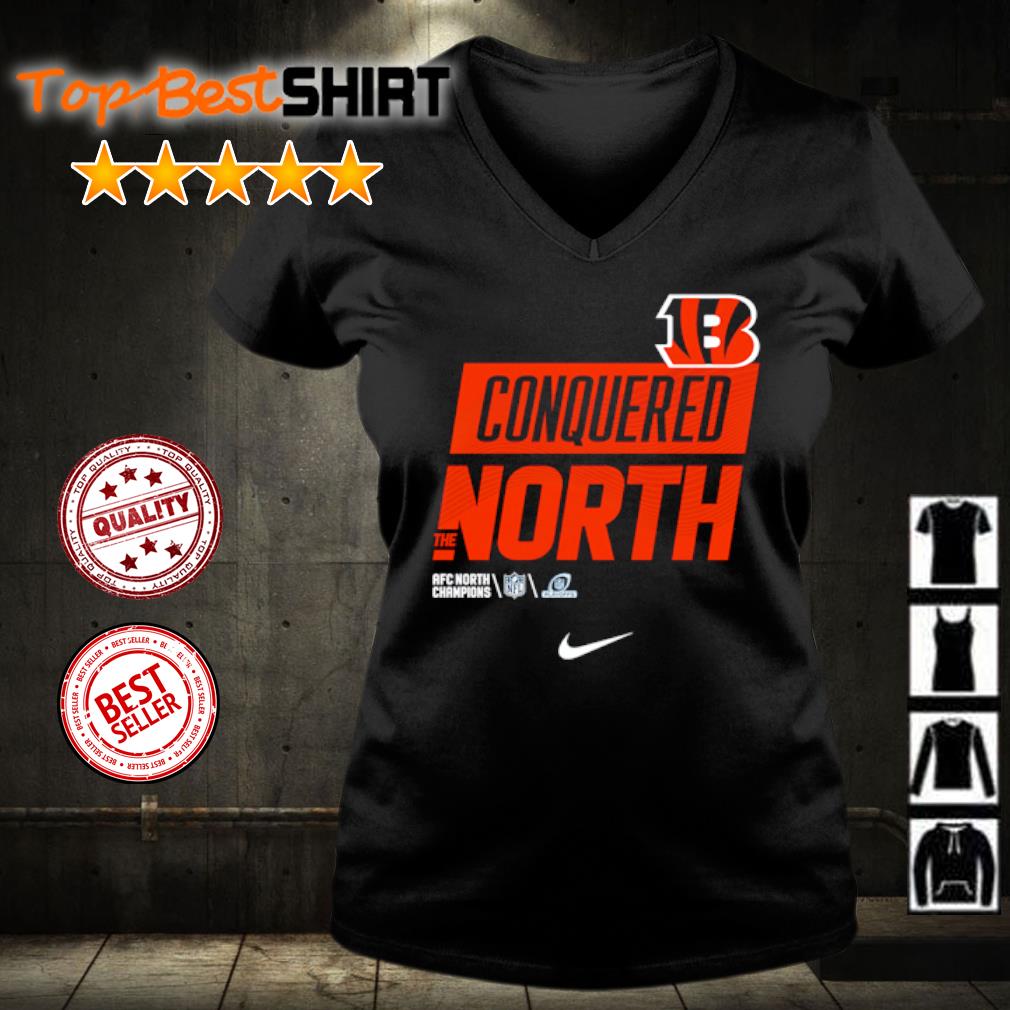 Official Conquered The North Afc North Champions Bengals Shirt - Yumtshirt