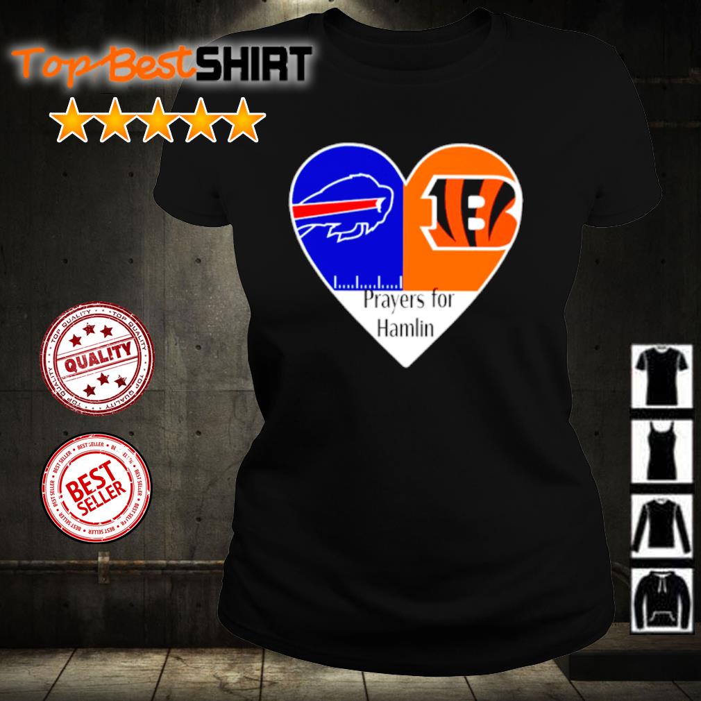 Prayers for hamlin Buffalo Bills vs Cincinnati Bengals 2023 t-shirt,  hoodie, sweater, long sleeve and tank top