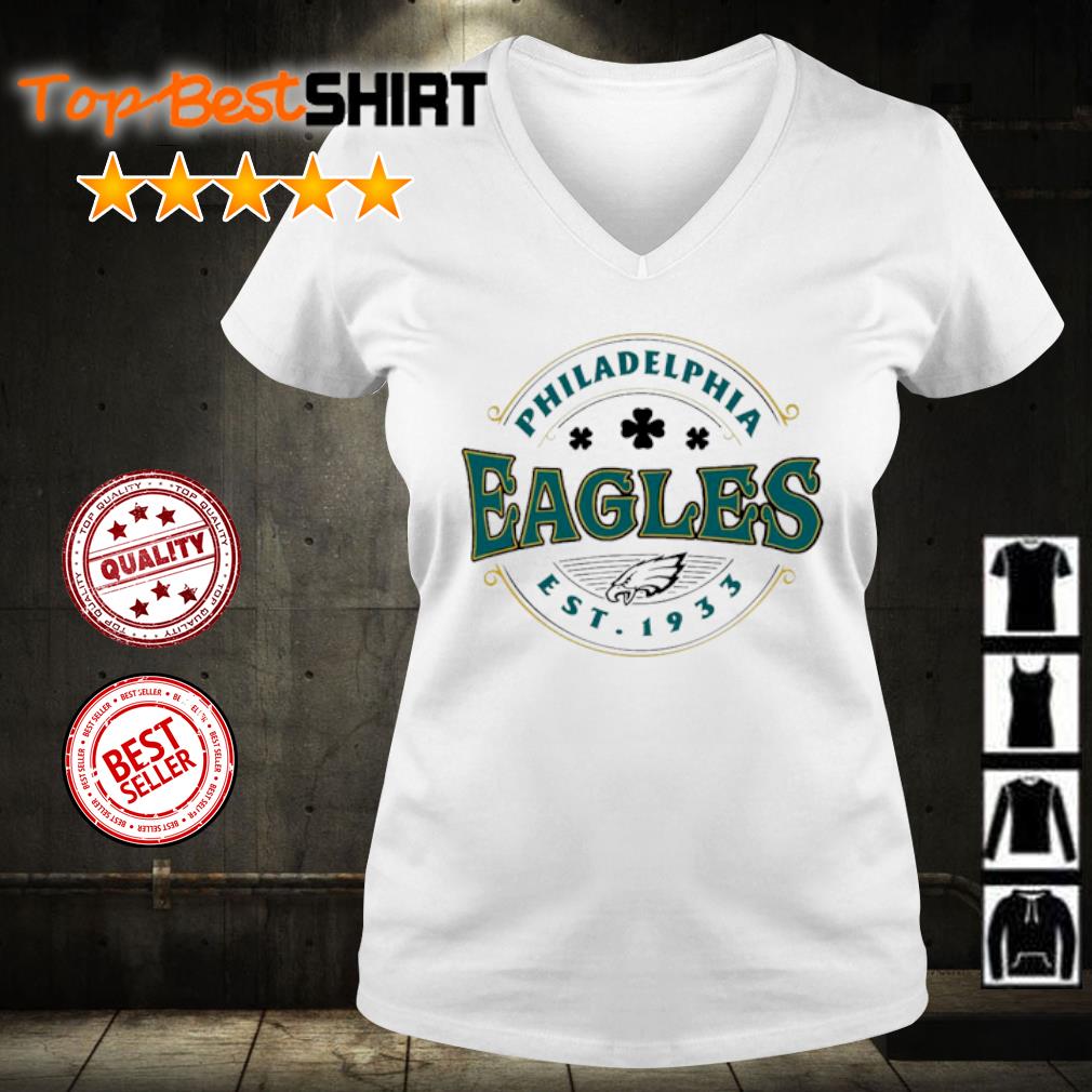 Philadelphia Eagles est 1933 fanart T-Shirt, hoodie, sweater, long sleeve  and tank top