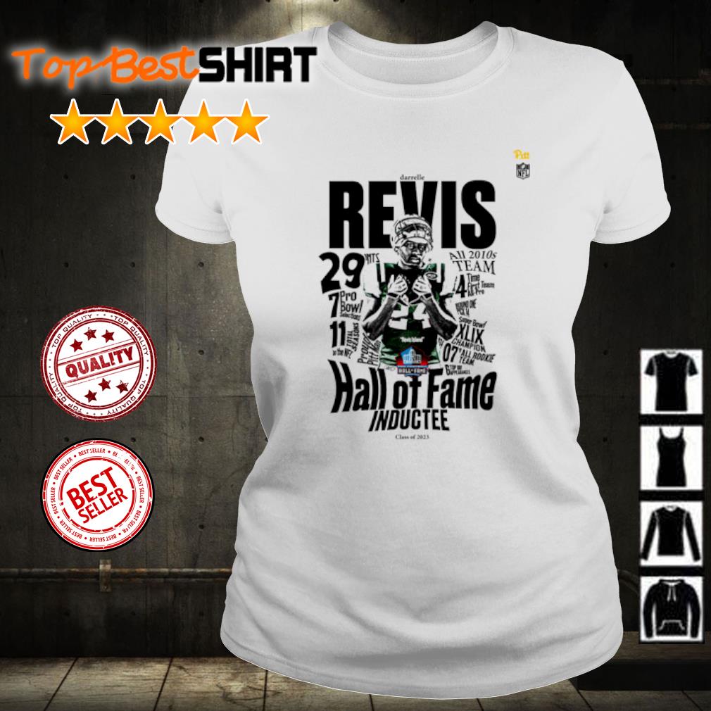 Darrelle Revis Hall Of Fame Inductee 2023 Shirt