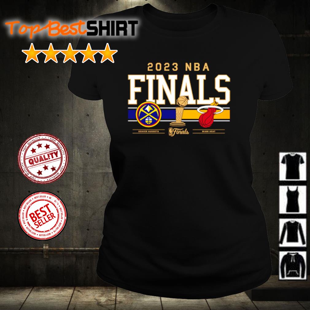 Denver Nuggets Vs Miami Heat 2023 Nba Finals Champions T Shirt For Fans -  Bluefink
