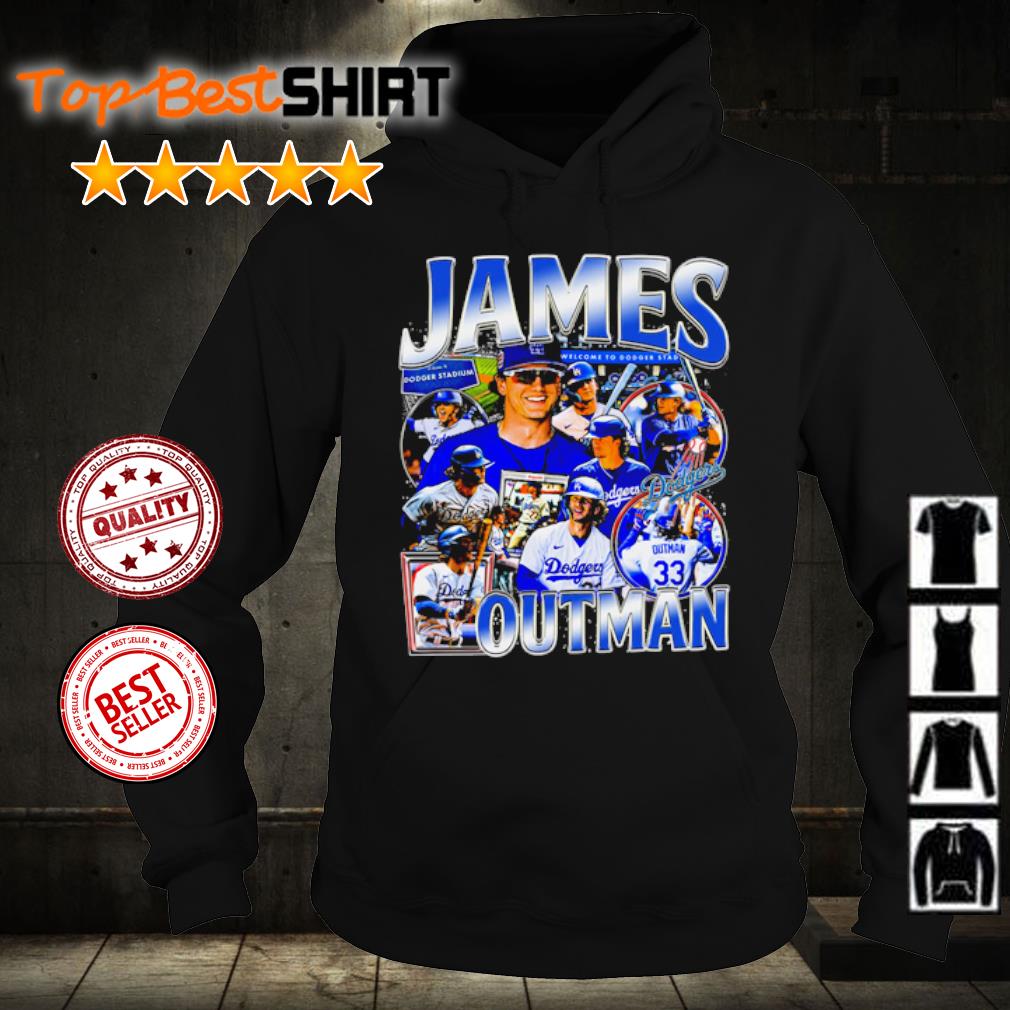 Super James Outman Shirt - Los Angeles Dodgers - Brixtee Apparel