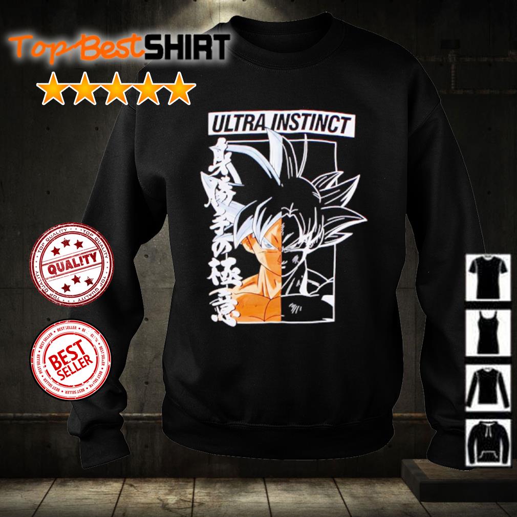 Dragon Ball Super Goku Ultra Instinct Split T-Shirt