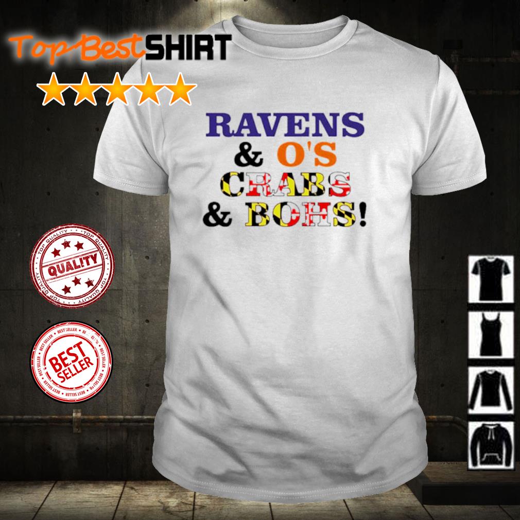 Ravens & Bohs & Crabs & O's / *Youth* Shirt