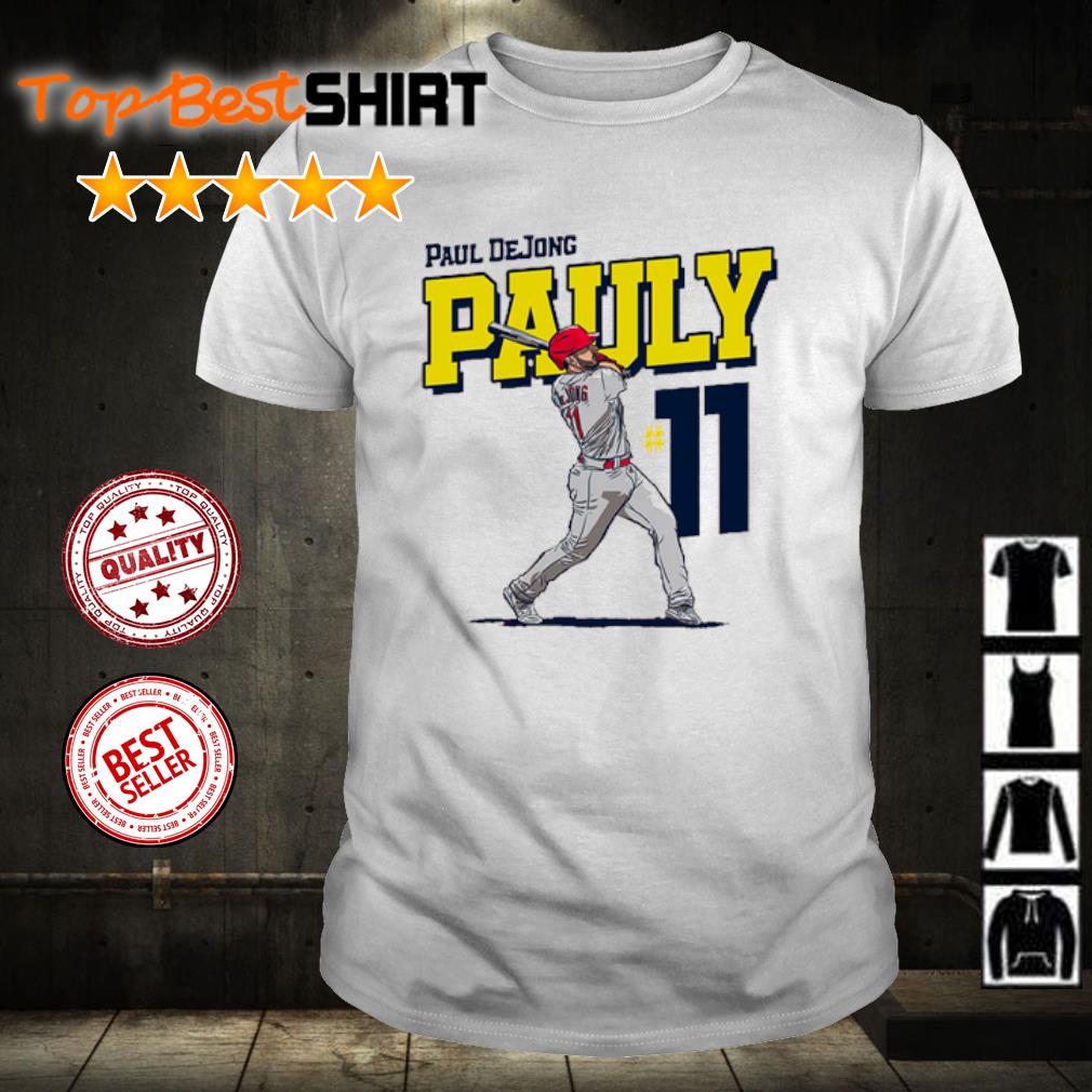 Premium pauly Paul DeJong St. Louis baseball shirt, hoodie and sweater