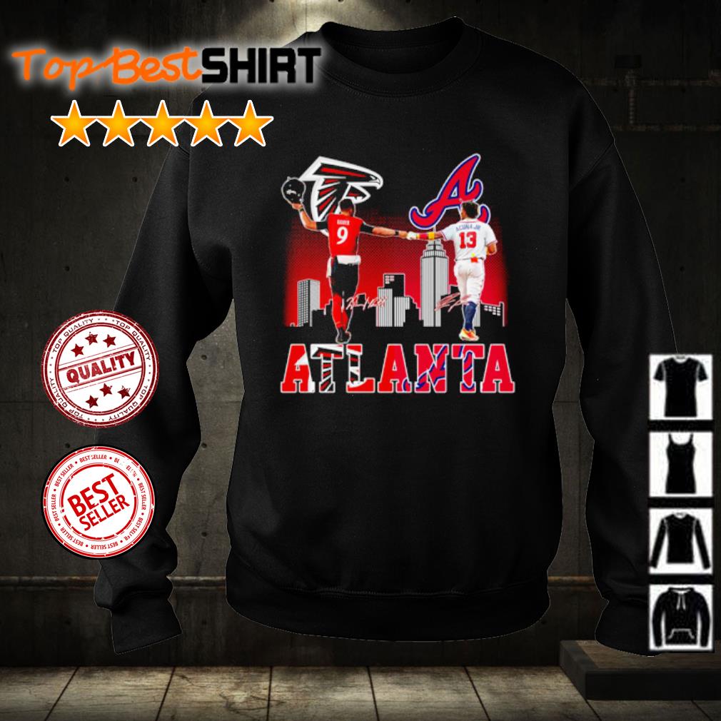 Atlanta Falcons Ridder And Braves Acuna Jr City Champions shirt