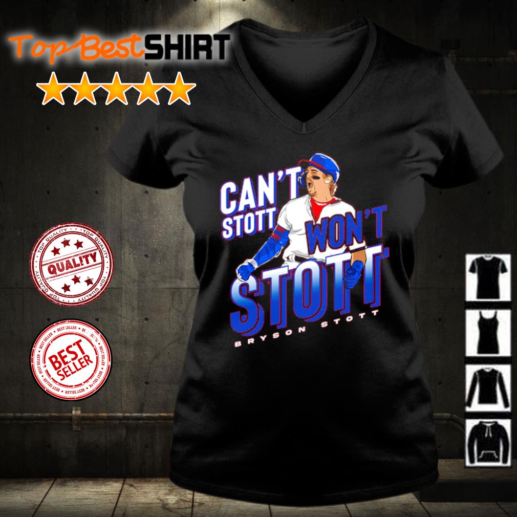 Bryson Stott Philadelphia Phillies can't Stott won't Stott 2023 shirt,  hoodie, sweater, long sleeve and tank top