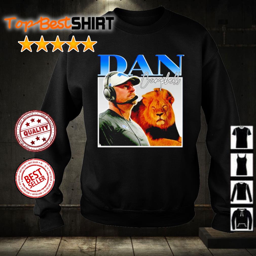 Dan Campbell Detroit Lions Vintage T-Shirt, hoodie, sweater, long sleeve  and tank top