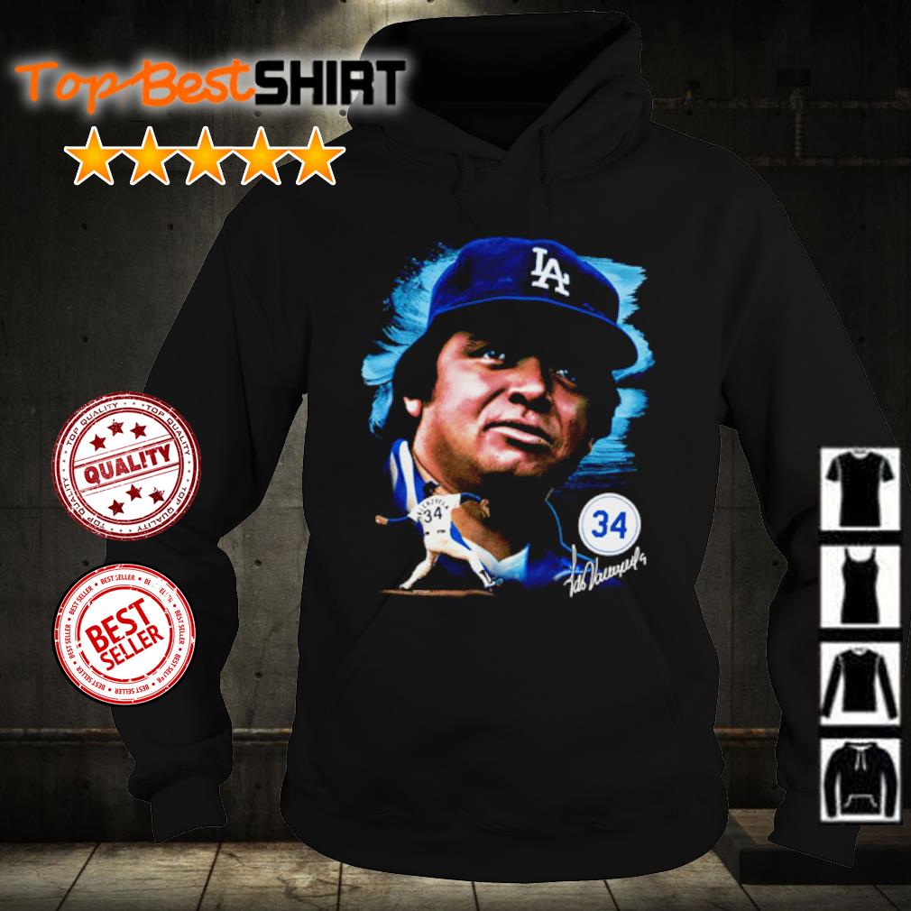 Fernando Valenzuela Los Angeles Dodgers Portrait shirt, hoodie