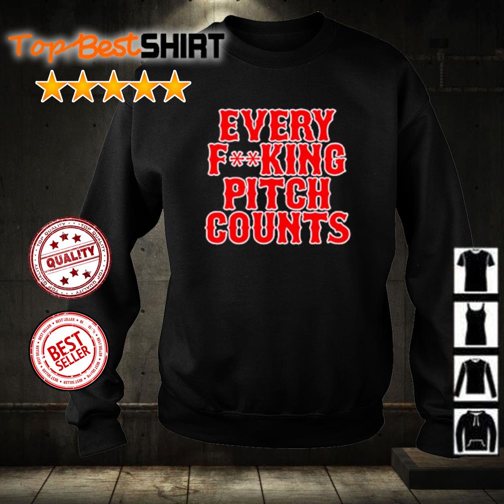 Endastore Alex Cora Every F*cking Pitch Counts Sweatshirt