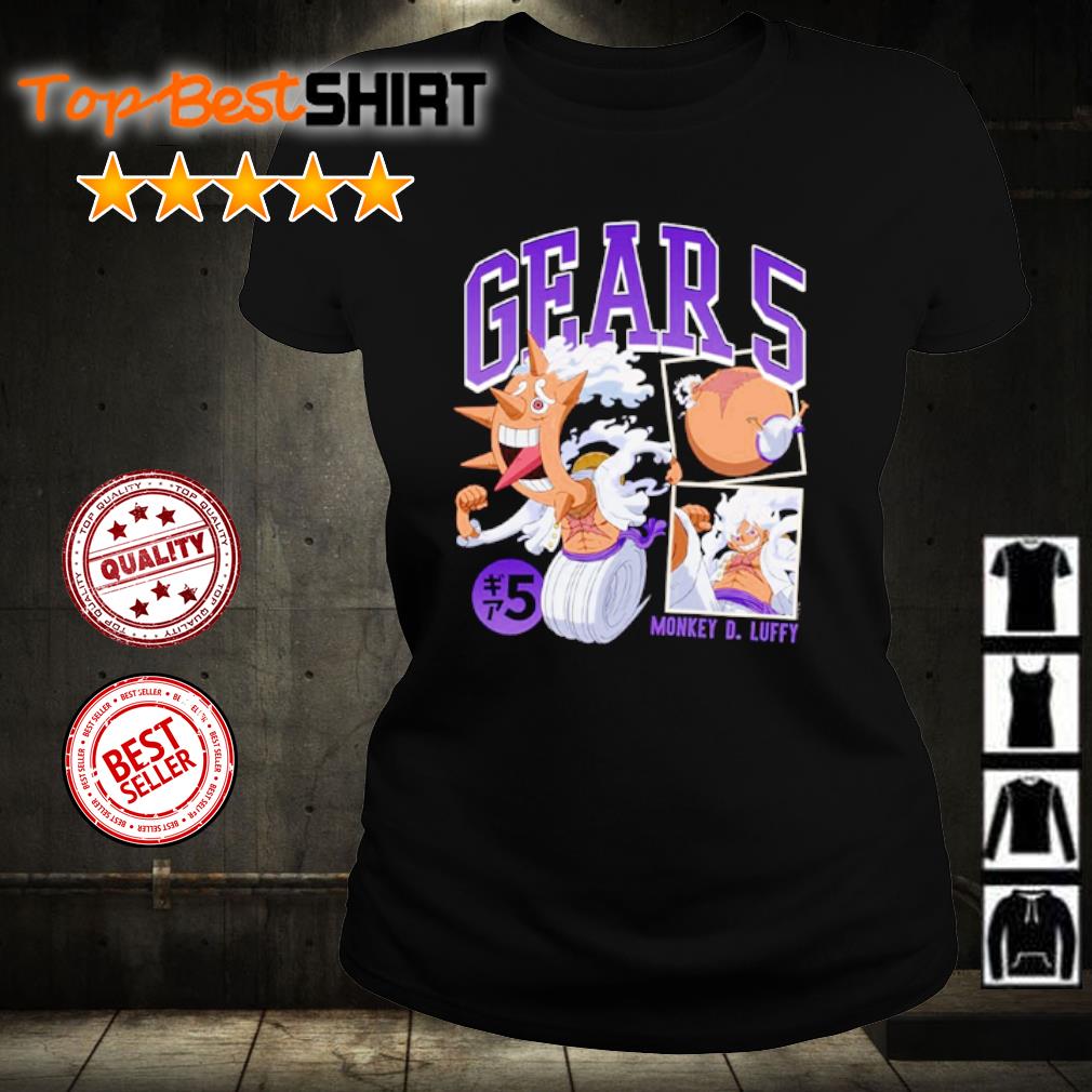 One Piece Gear 5 Luffy Poses T-Shirt