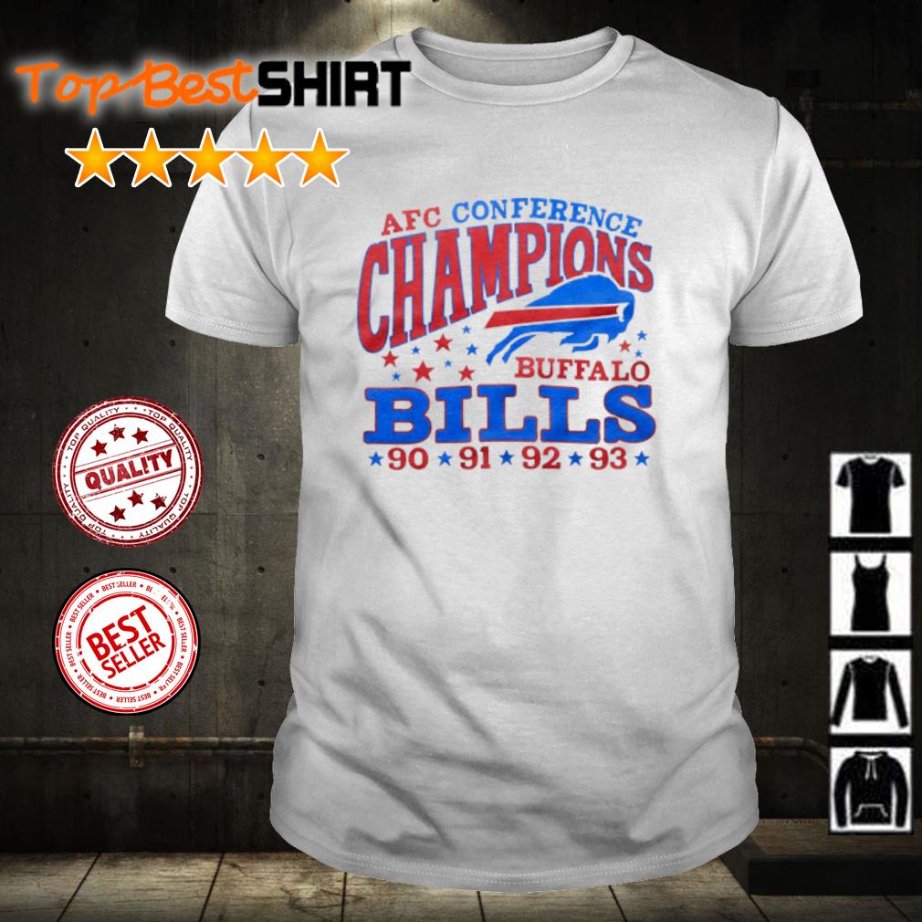 Buffalo Bills 4 Time Afc Champions Shirt, hoodie, longsleeve